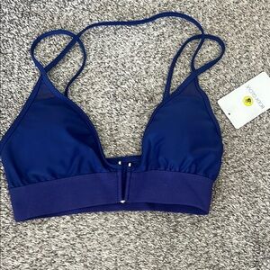 Body Glove Blue Minimalist Bikini top